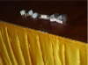 decorative table skirts,clips for table skirting