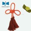 decorative tassel with mini rosette