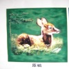deer print polar fleece fabric
