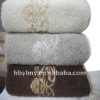 designs of composite flowers bath towel