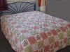 diamond quilting patchwork bedding set