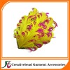 different colors curly nagorie feather pad