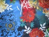 digital print inkjet digital print on the satin or silk fabrics