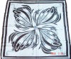 digital printed silk chiffon handkerchief