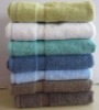 dobby 100% soild cotton terry towel
