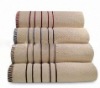 dobby solid color bath towel 100 cotton with border