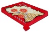 doble ply hot selling elegant 100% polyester blanket