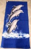 dolphin bath towels