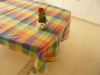 domestic large check table cloth