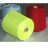 dope dyed blended polyester cotton spun yarn