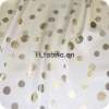 dot jacquard silk fabric