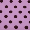 dots printed fabric with PVC coated