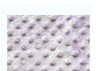 dotted knitted microfiber velour