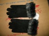 double face sheepskin gloves