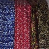 double spangle emb fabric