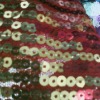 double spangle embroidery fabric