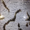 double spangle embroidery fabric