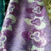 double spangle embroidery fabric