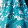 double spangle embroidery fabric