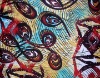 dull satin spandex printed fabric