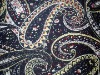 dull satin spandex printed fabric