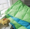 dyed down polyester quilt