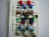 dyed polyeser knitting pompom yarn colour card