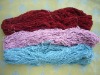 dyed polyester feather fancy yarn