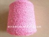 dyed polyester pigtail yarn for weaving