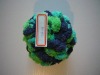 dyed polyester pompom apple-ball knitting yarn