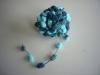 dyed pompom hand knitting yarn
