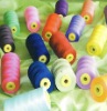 dyed yarn for sewing thread