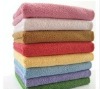 eco-friendly pure color microfiber bath towel fabric