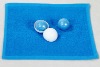 egg shaped compressed towel