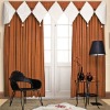 elaborate Check Texture jacquard curtain