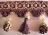 elegant curtain tassel lace