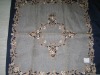 elegant embroidery tablecloth