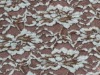 elegant lace fabric with flower