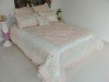 elegant new hand-made embroidery bedspread