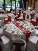 elegant polyester wedding chair cover