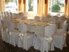 elegant white fashion chair cover for weddings