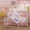 emb pink girl baby bedding set MT6373