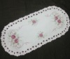 emboridery polyester tablecloth