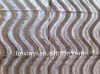 embossed 100% polyester knitted fabric