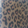 embossed cow split skin