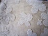 embossed pv plush fabric