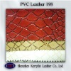 embossed pvc leather