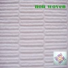 embossed white shutter non-woven wiping  fabric