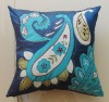 embroideed and appliqued cushion cover
