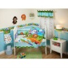 embroider animal crib bedding